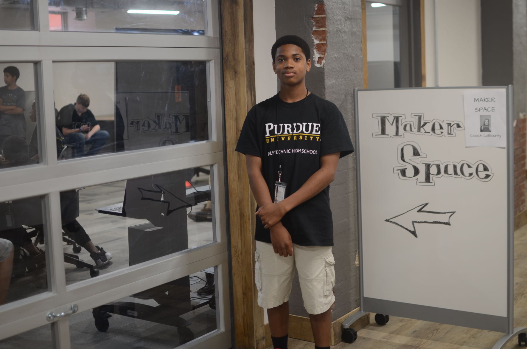 7/31/17 Purdue Polytechnic High School, Christian Tettey